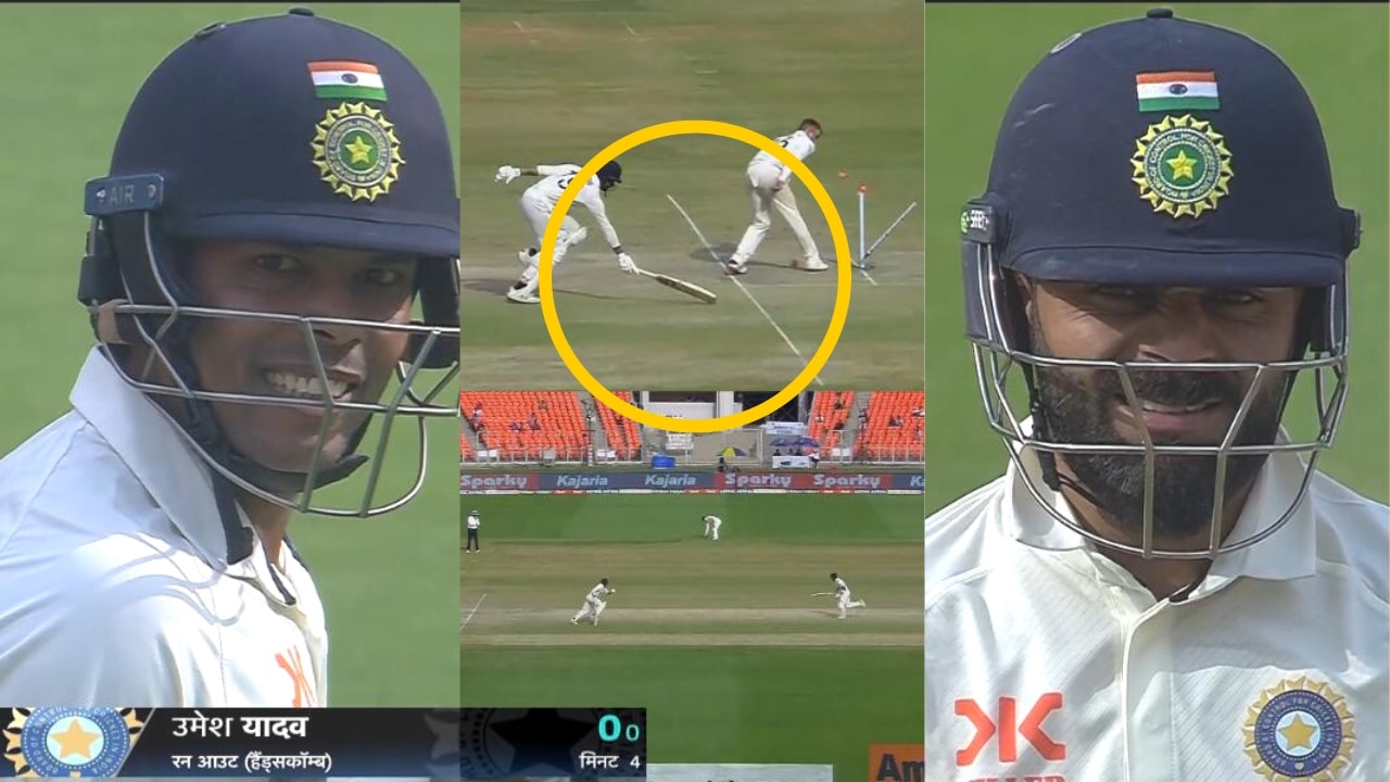 Umesh Yadav Virat Kohli Run Out