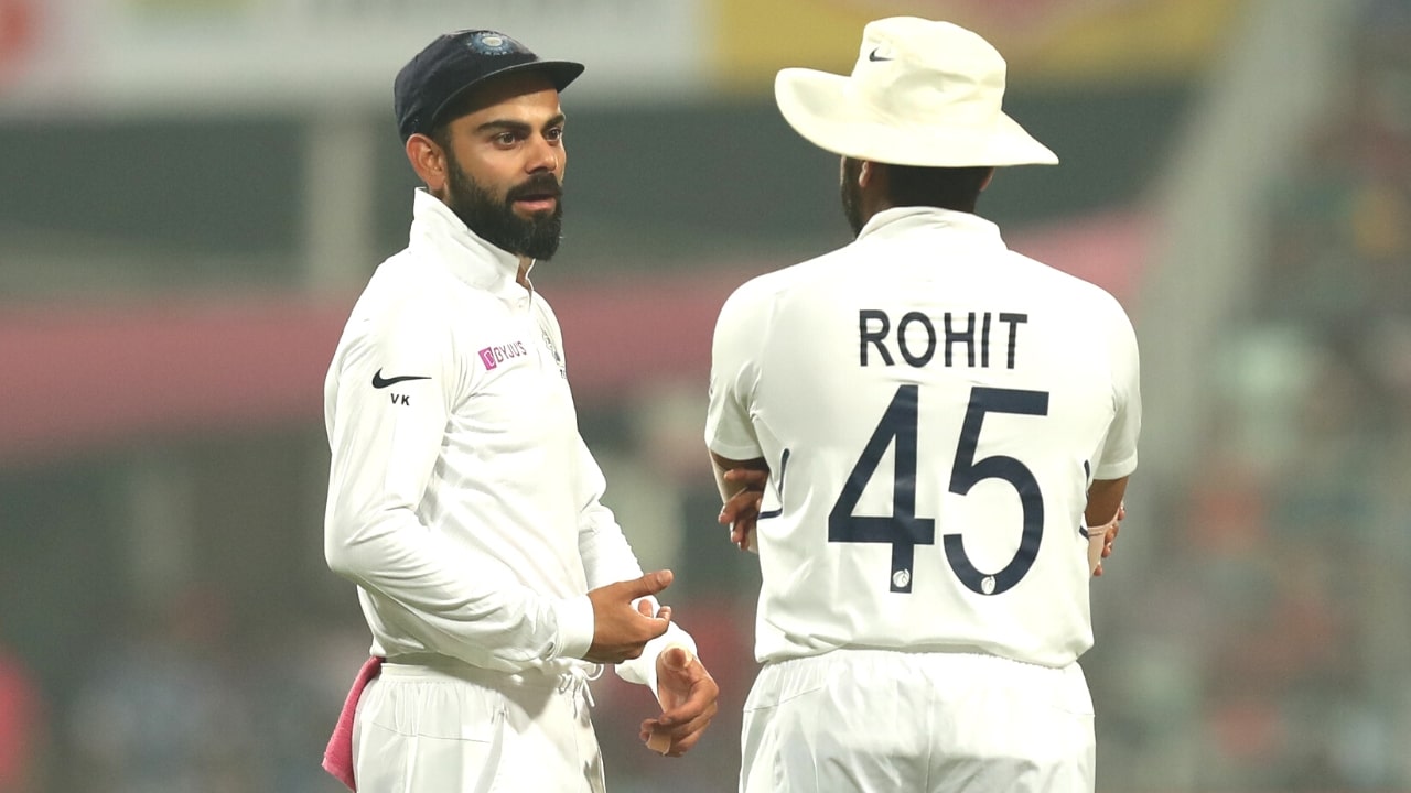 Virat Kohli and Rohit Sharma In The Test