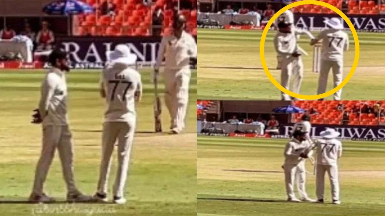 Virat Kohli Scuffle With Shubman Gill