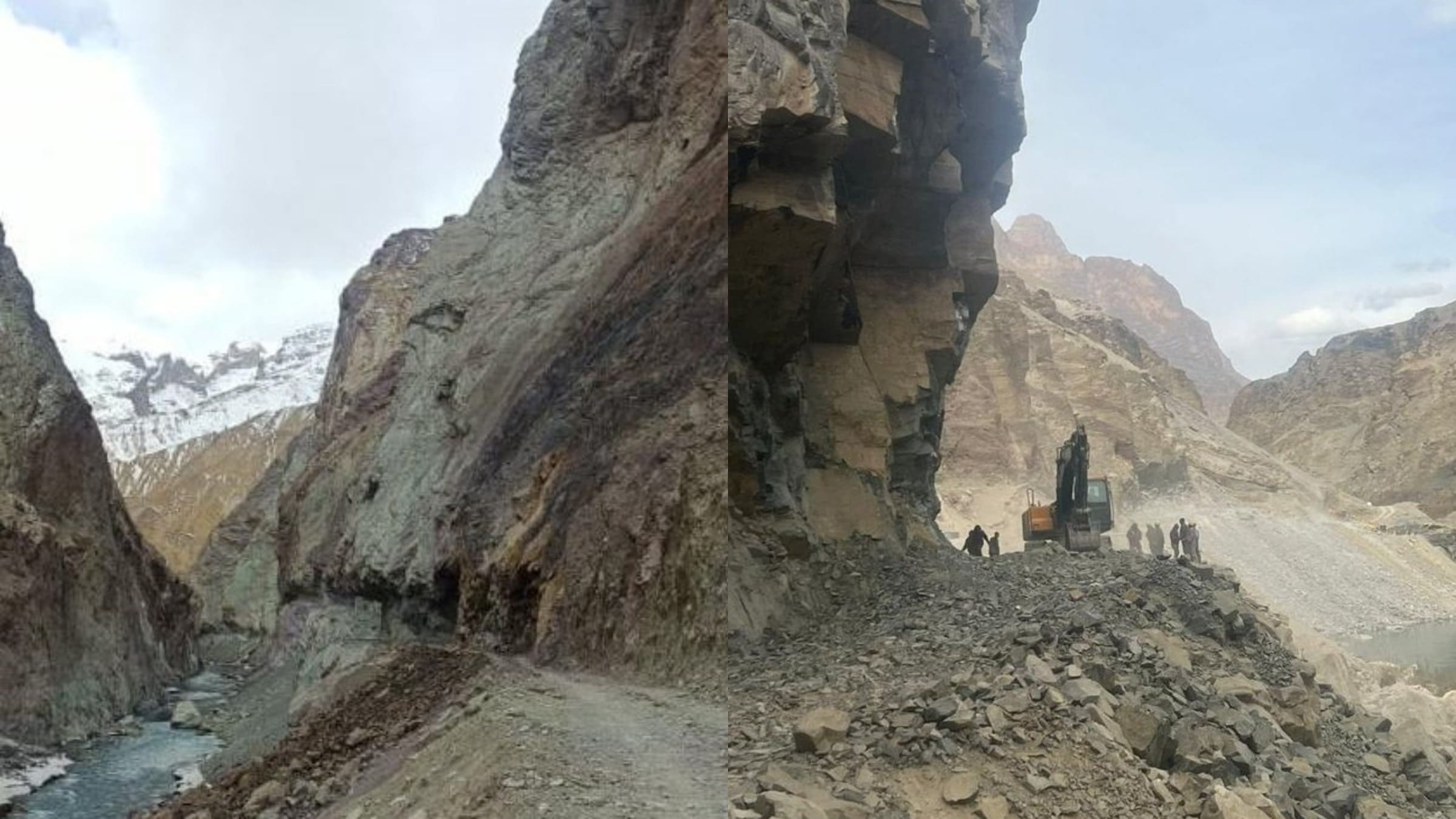 BRO Erected Bailey Bridge In Ladakh