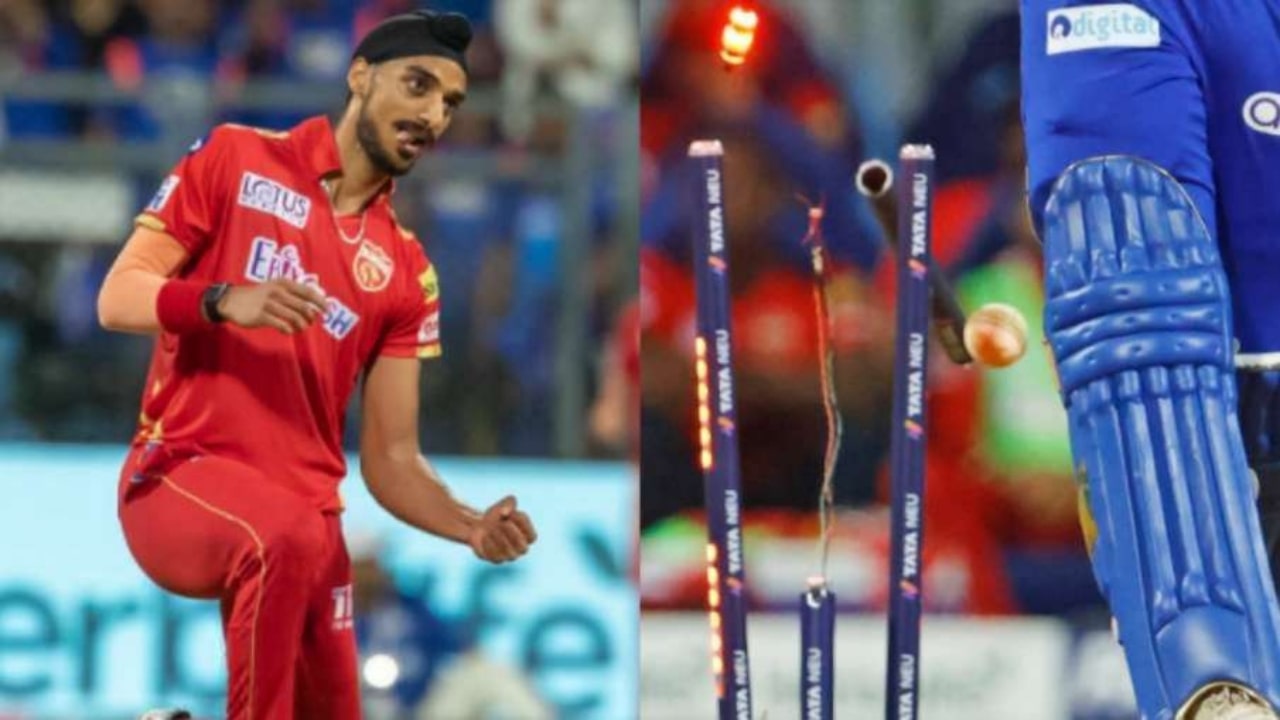 Arshdeep Singh Broke Stumps IPL 2023