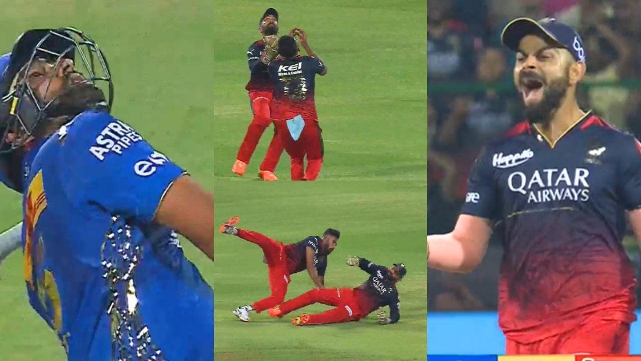 Mohammed Siraj and Dinesh Karthik