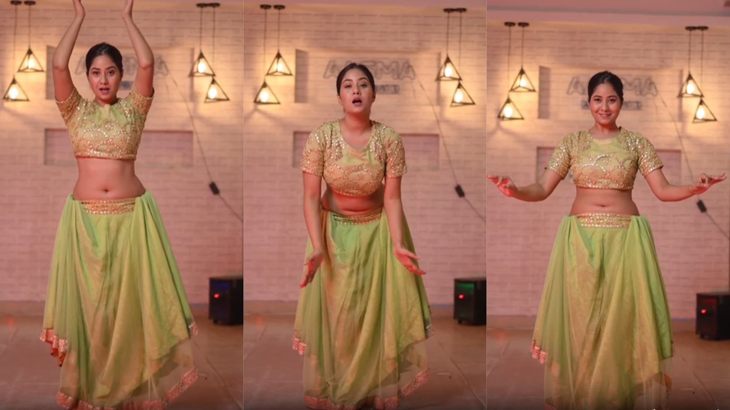 Belly Dance Video On Dilbar