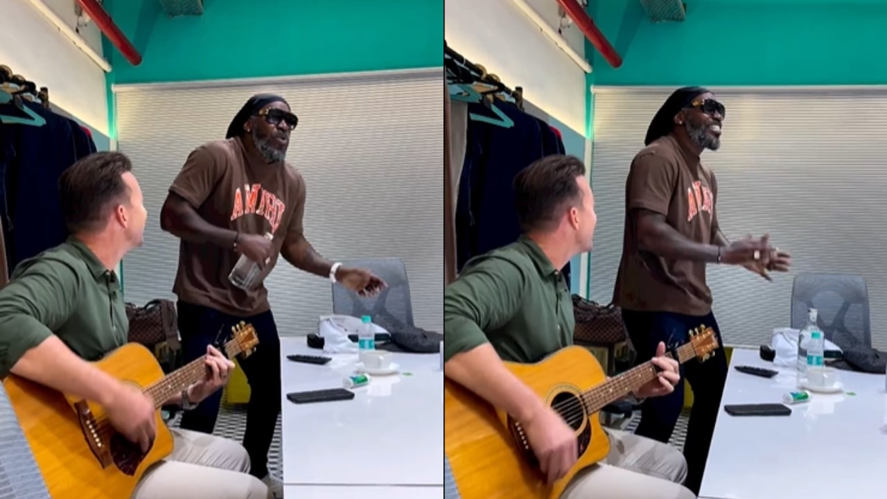 Brett Lee and Chris Gayle Video