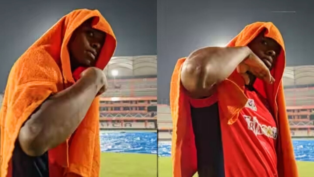 Kagiso Rabada In Pushpa Style