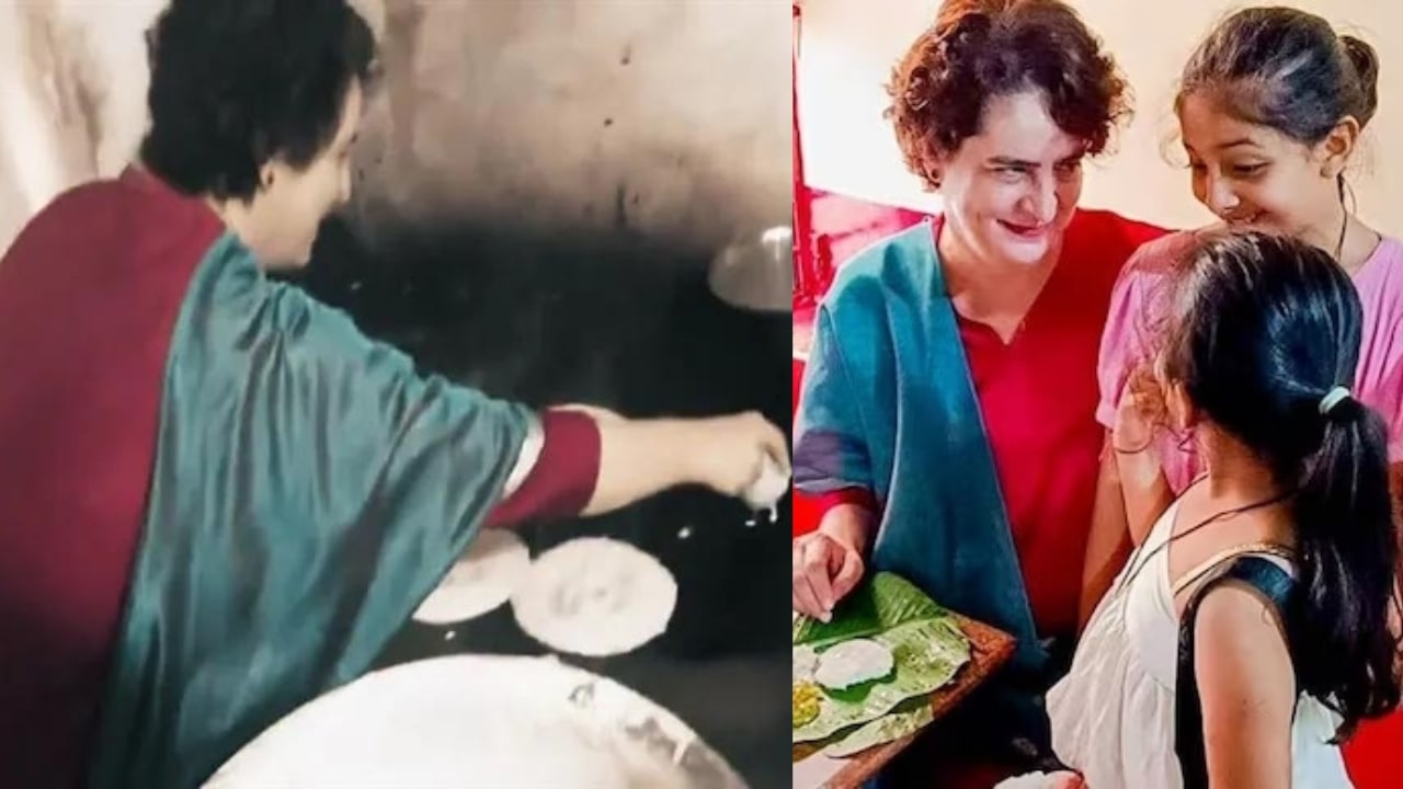 Priyanka Gandhi Made Dosa