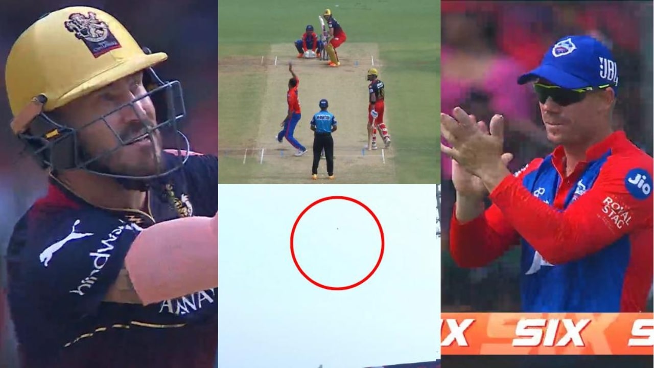 RCB Vs DC 2023 Faf Du Plessis Six