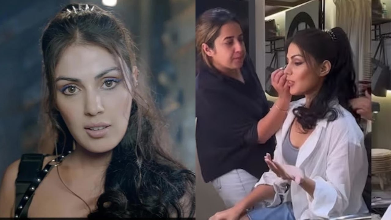 Rhea Chakraborty Returns On Set