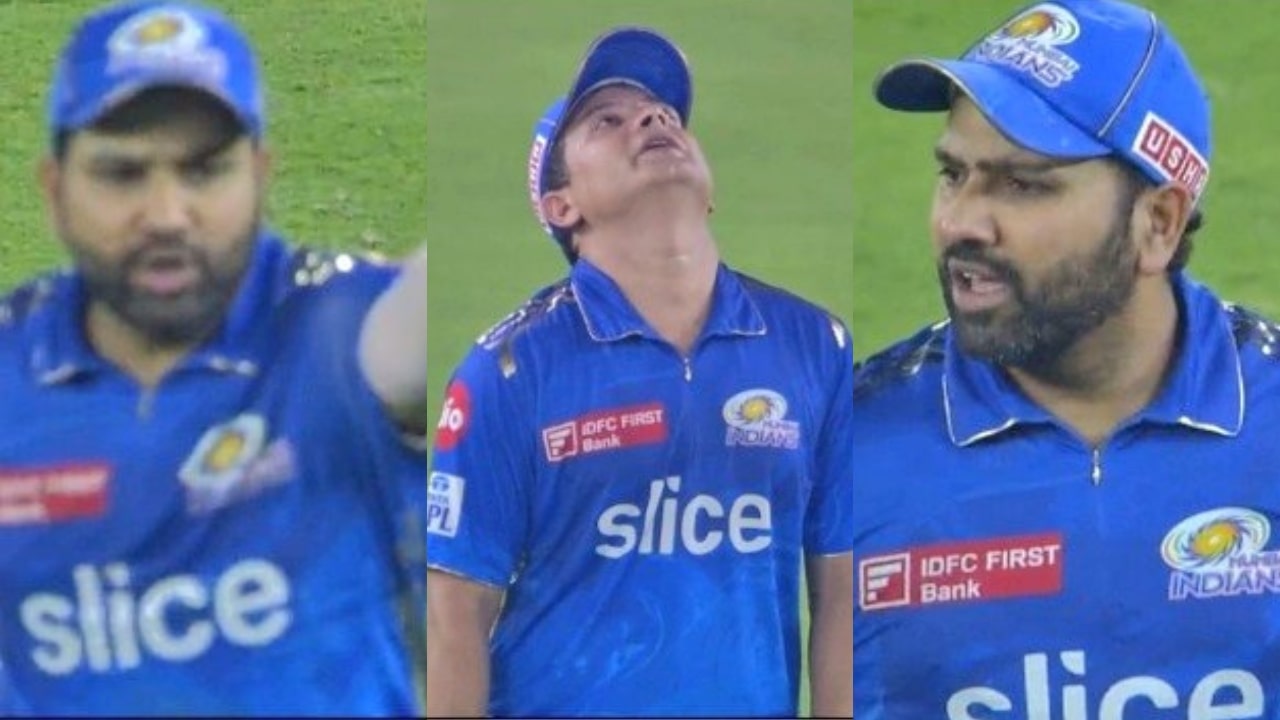 Rohit Sharma Angry At Piyush Chawla