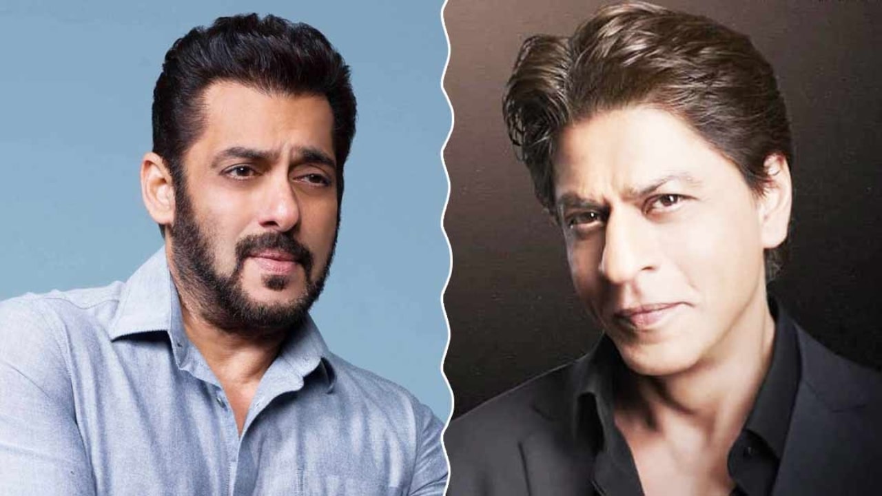 Salman Khan and Shah Rukh Khan Blue Tick