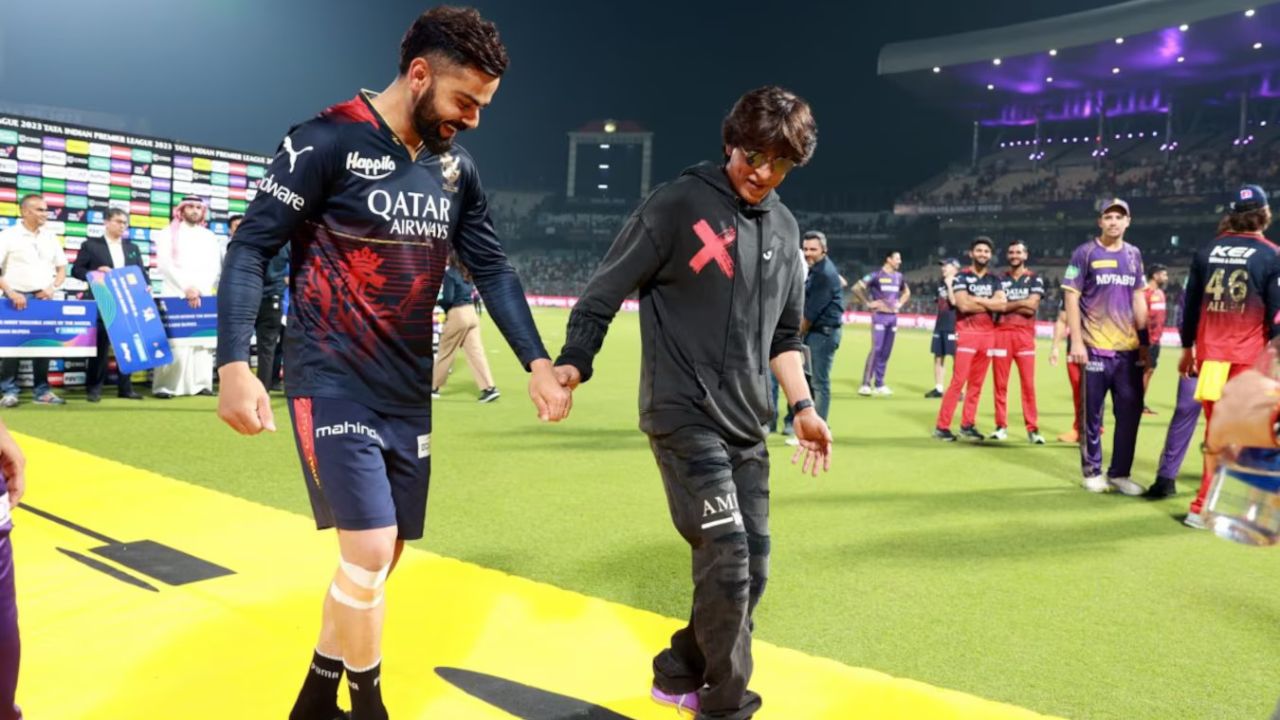 Shah Rukh Khan and Virat Kohli Dance