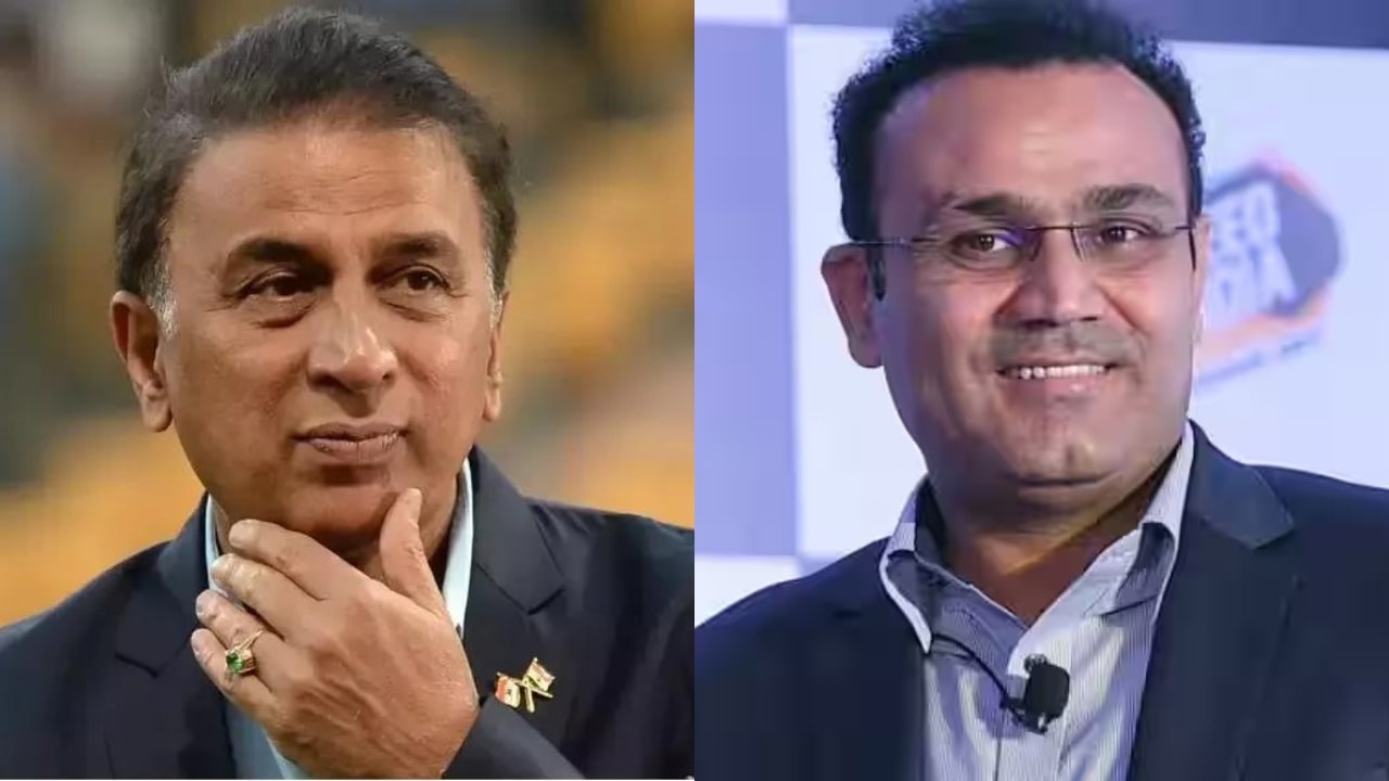 Sunil Gavaskar and Virender Sehwag