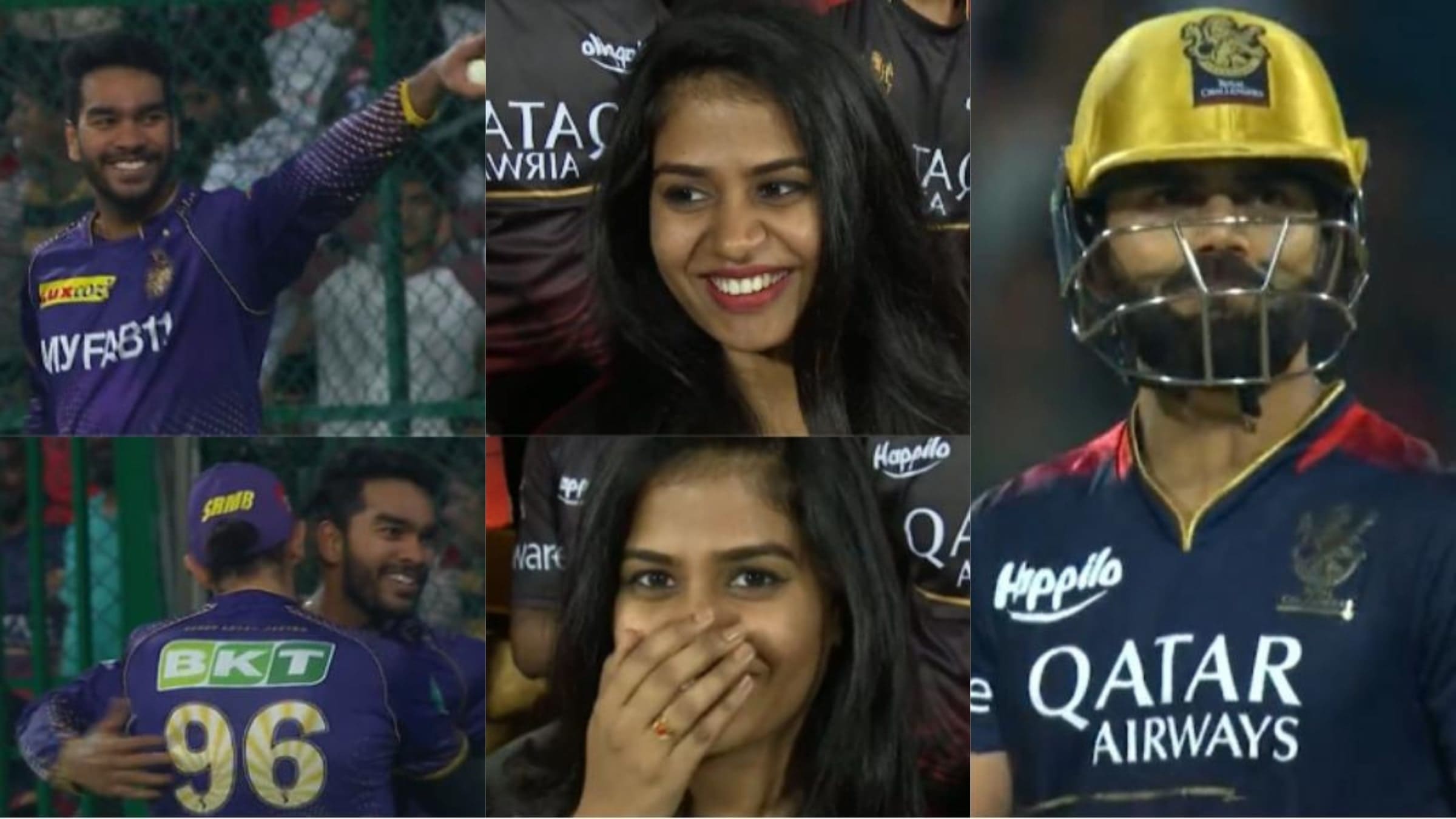 Venkatesh Iyer Flying Kiss