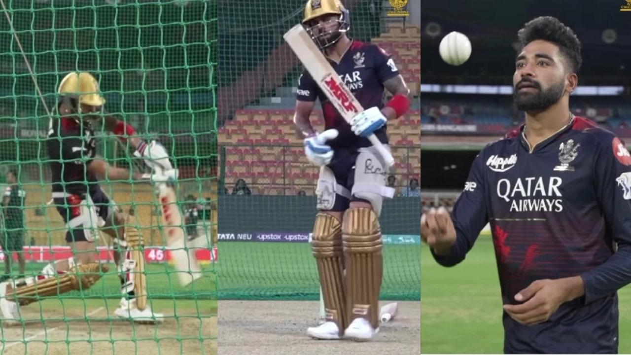 Virat Kohli and Mohammed Siraj
