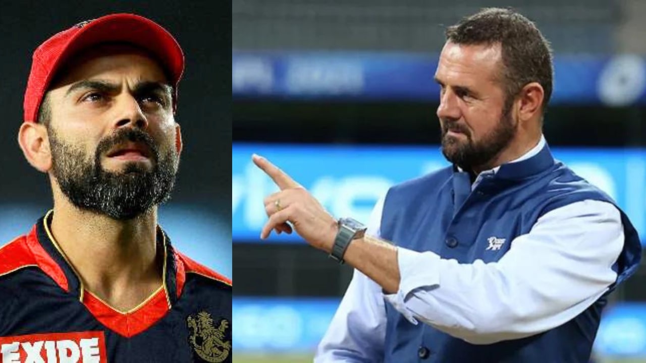 Virat Kohli and Simon Doull 2023