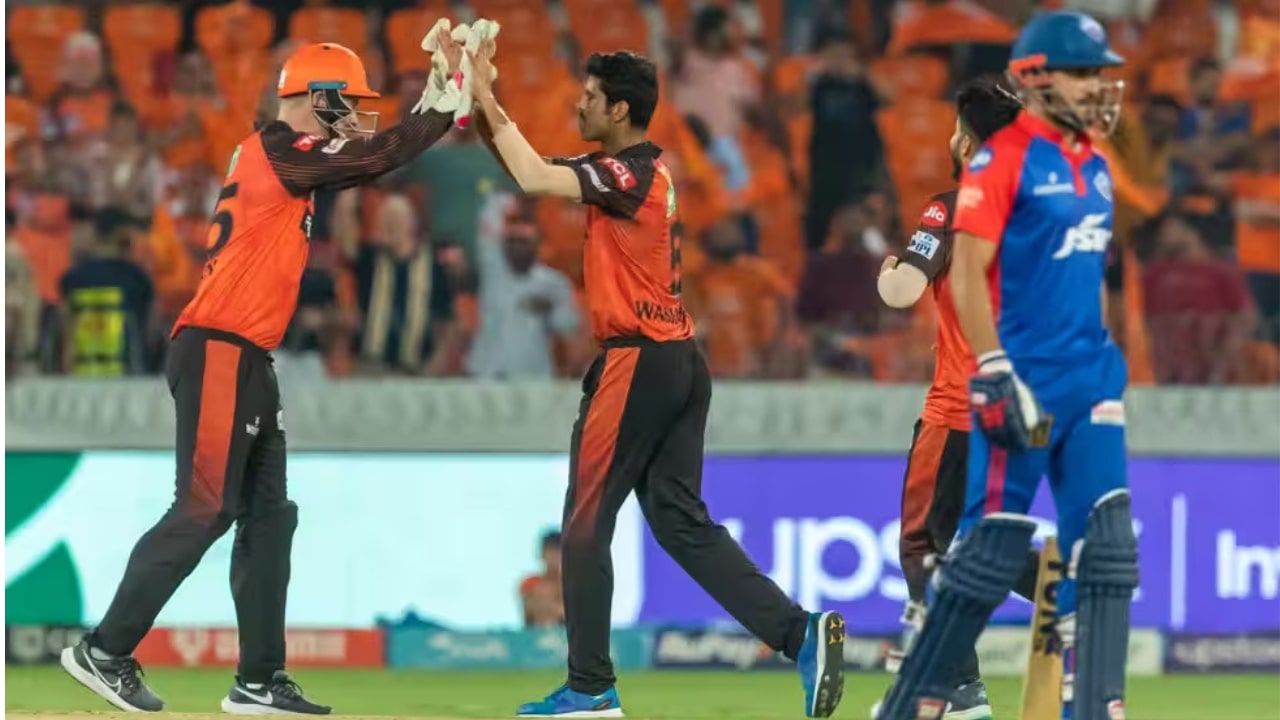 Washington Sundar 3 Wickets In One Over