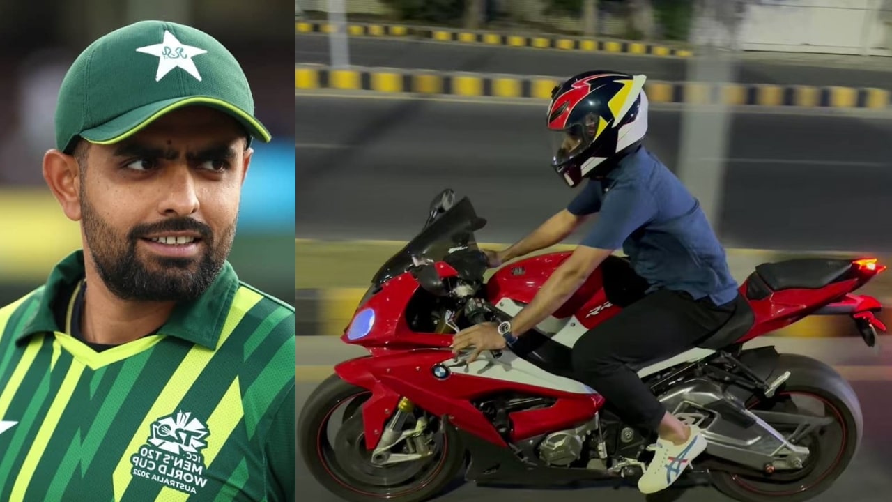 Babar Azam Sports Bike