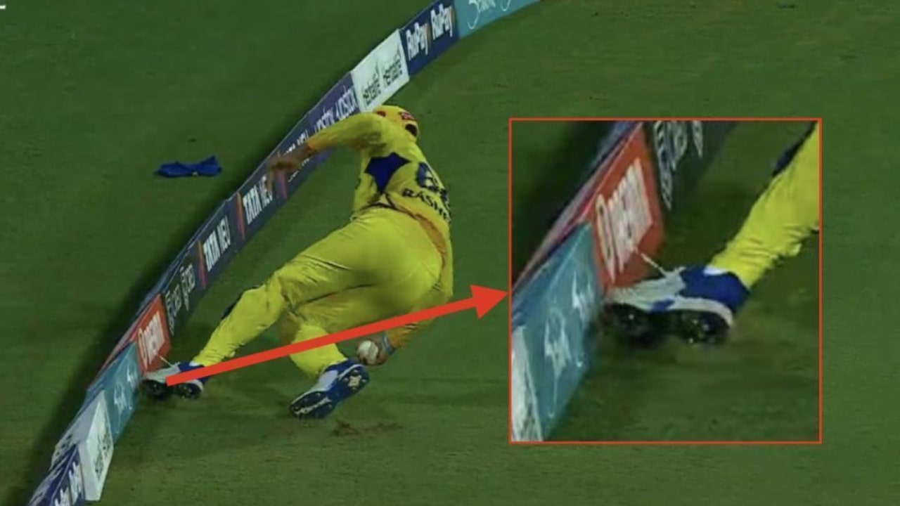 Excellent Catch By Shaik Rasheed