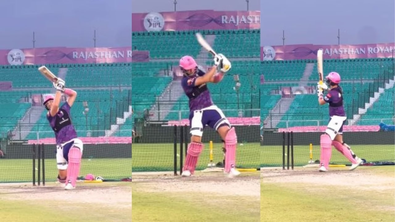 Joe Root Practice In The Nets