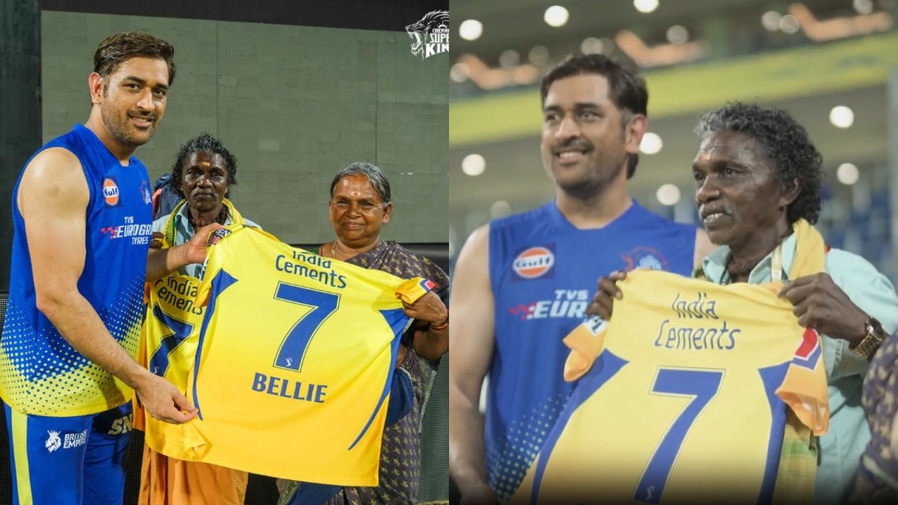 MS Dhoni Honored The Team Of Elephant Whisperers