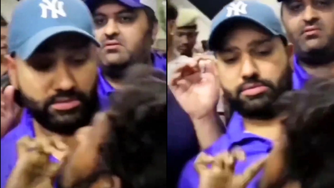 Rohit Fan Asked For A Kiss