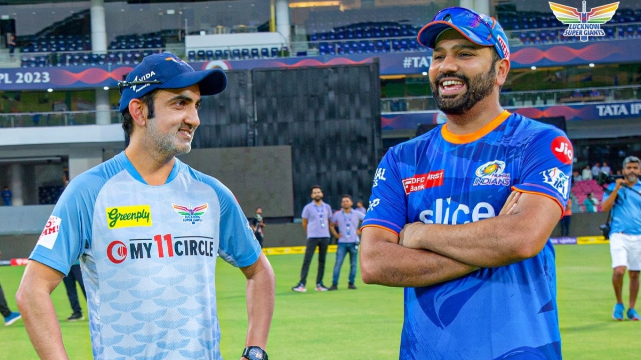 Rohit Sharma Met Gautam Gambhir