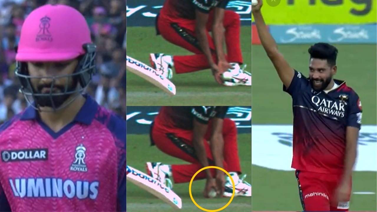 RR Vs RCB Devdutt Padikkal Wicket