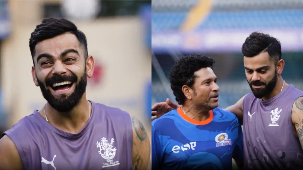 Sachin Met Kohli IPL 2023