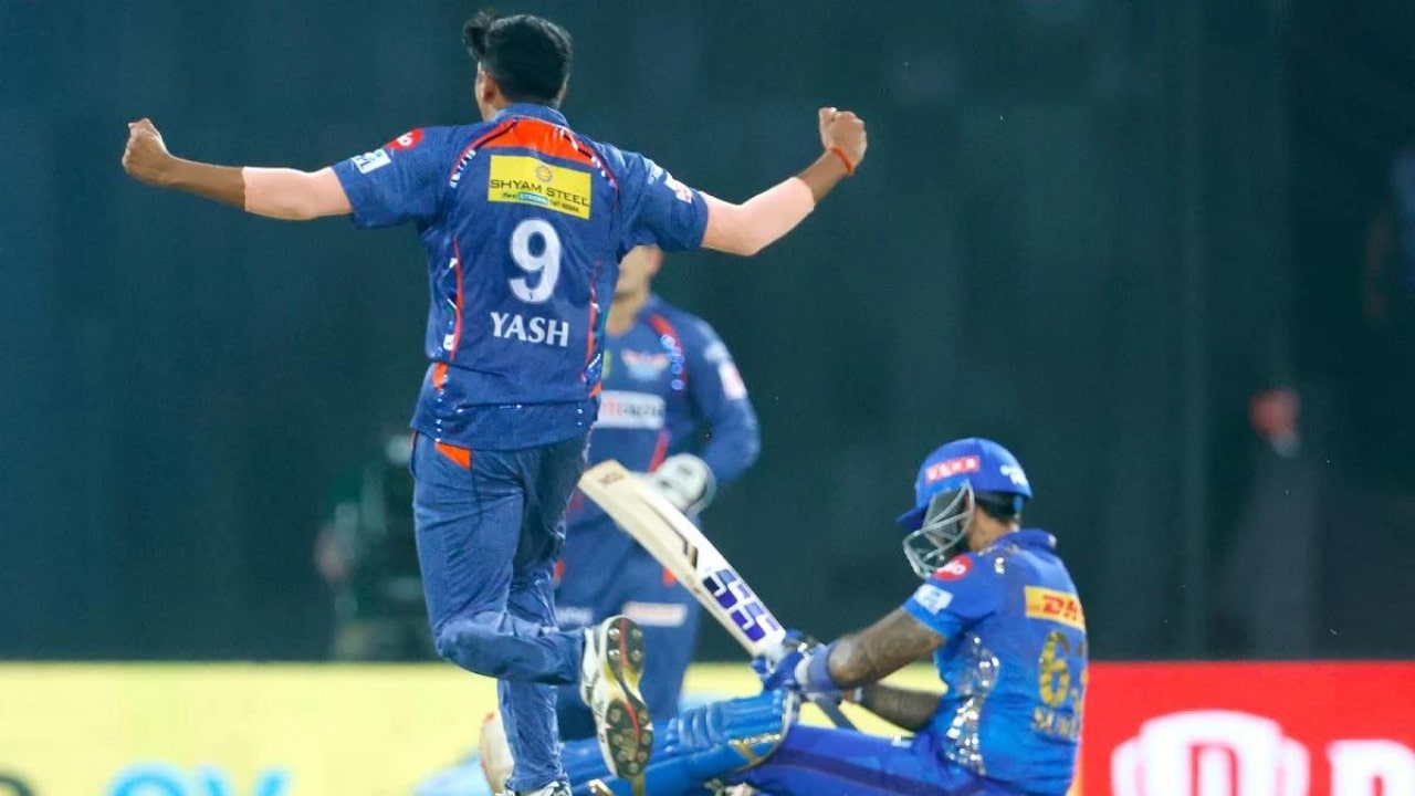 Suryakumar Yadav Bowled By Yash Thakur