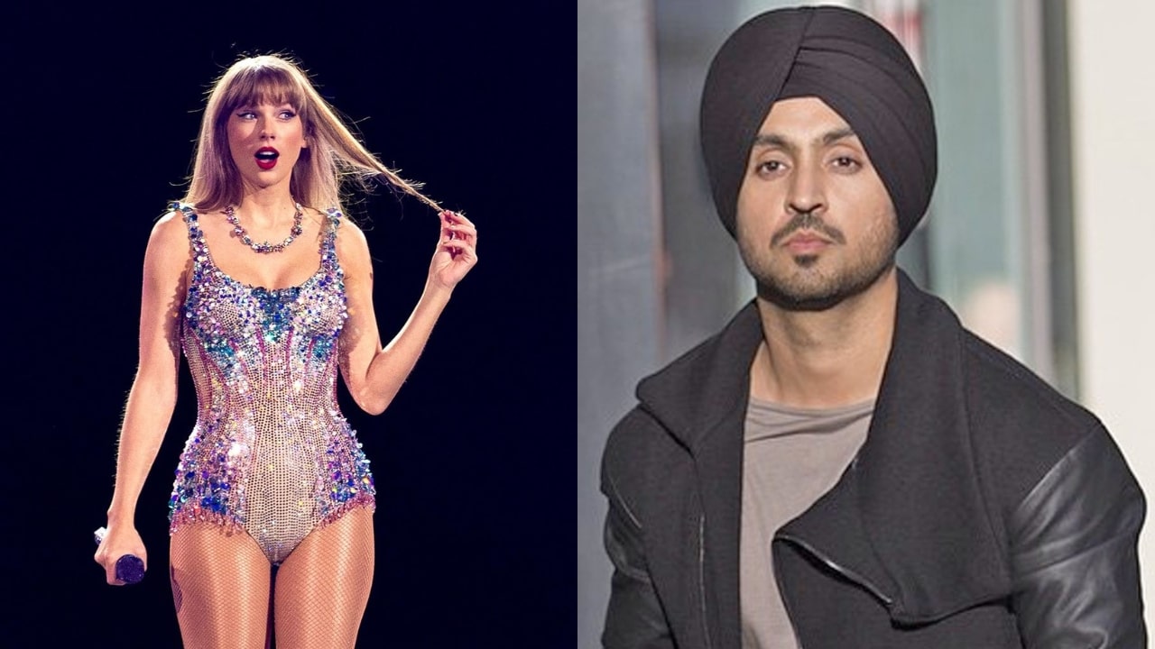 Diljit Dosanjh and Taylor Swift