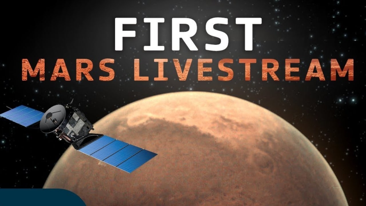 First Livestream From Mars