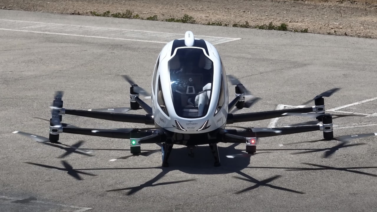 Flying Drone Taxi Air Zero