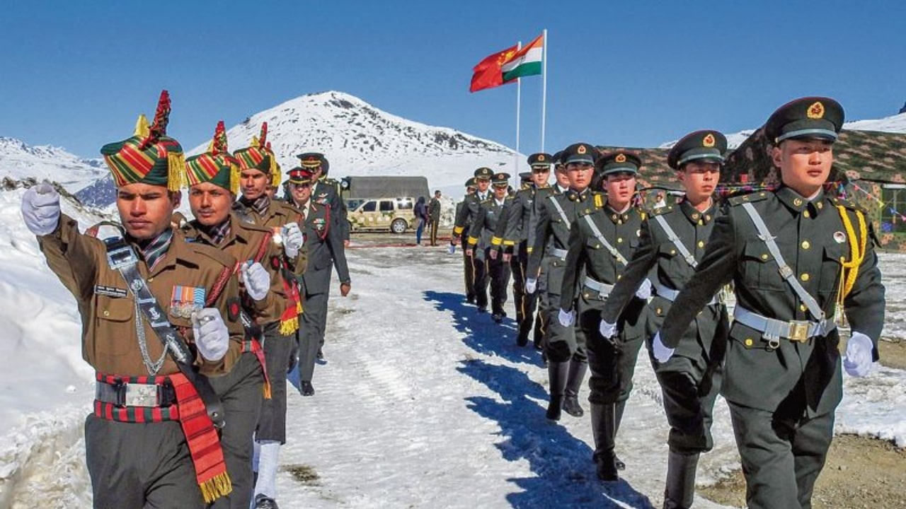 India China Ladakh Border