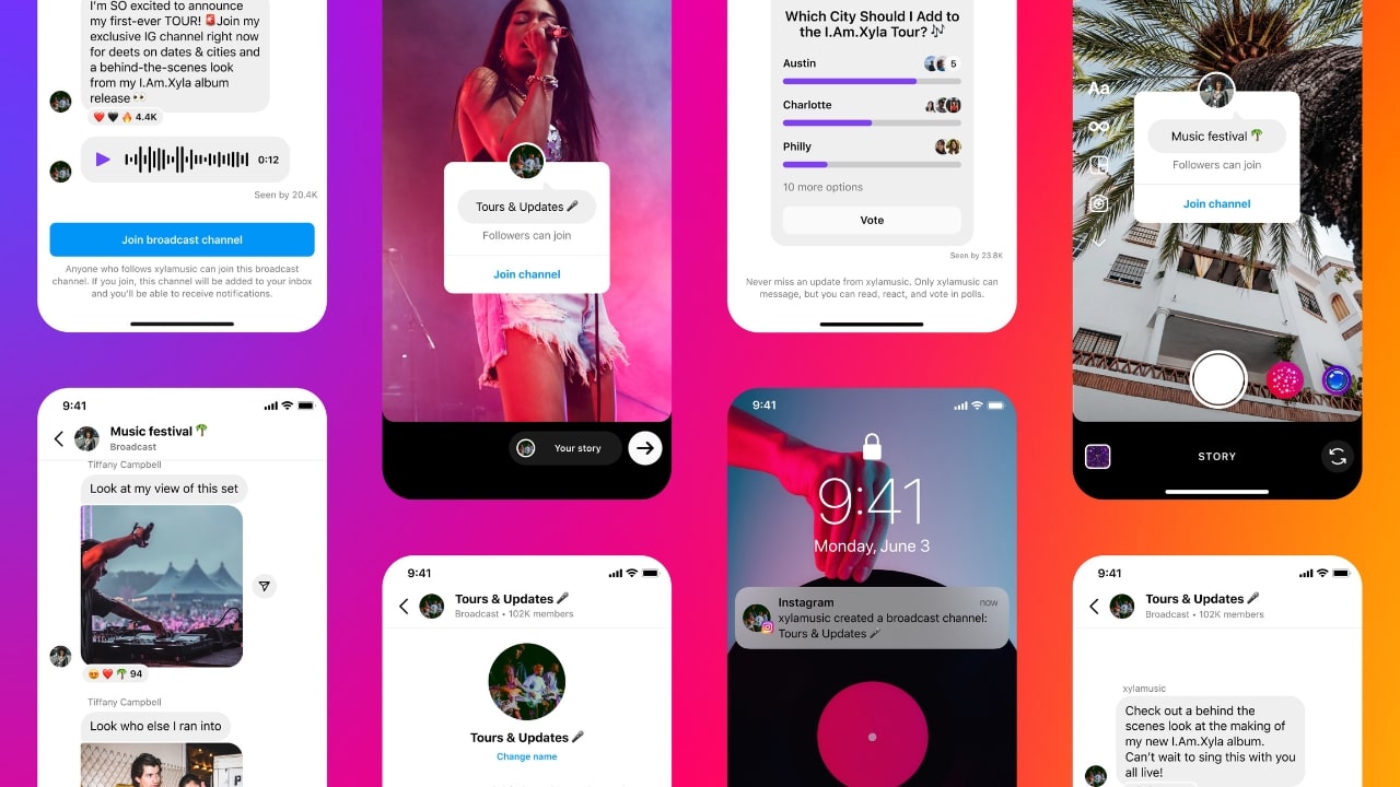 Instagram Channel Feature