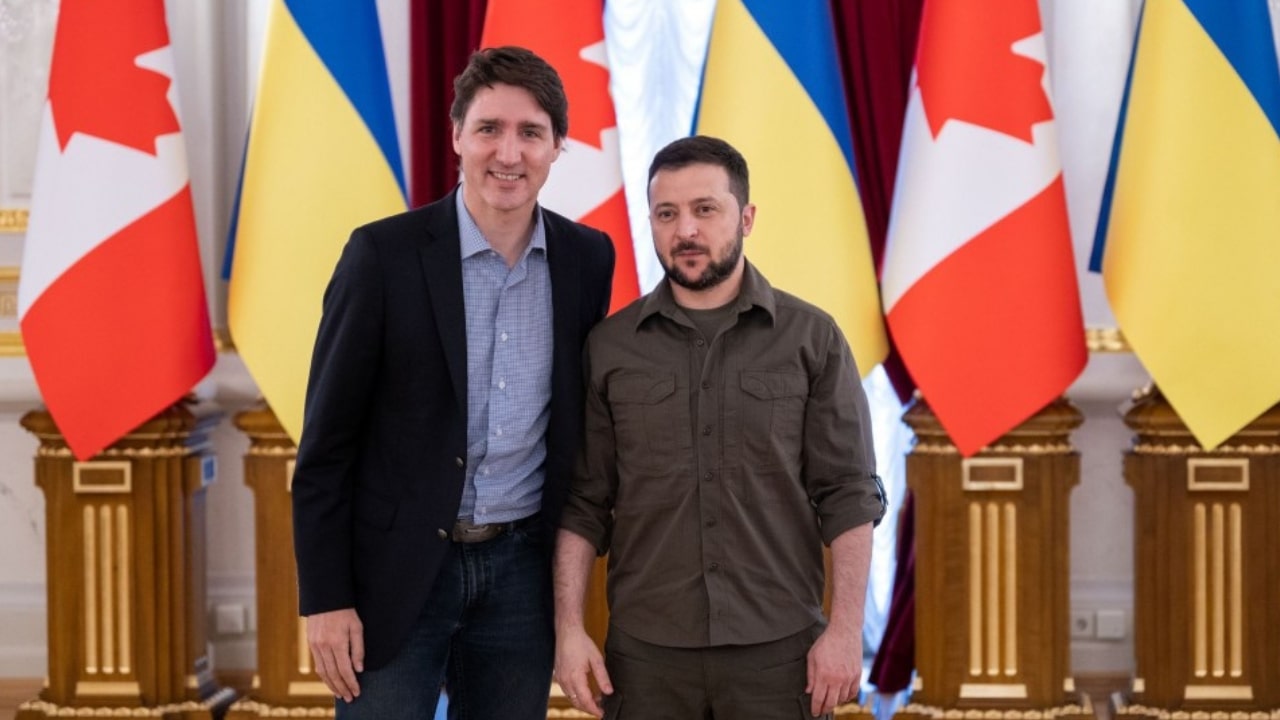 Justin Trudeau Ukraine Visit