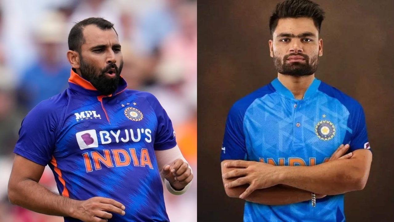 Mohammed Shami and Rinku Singh