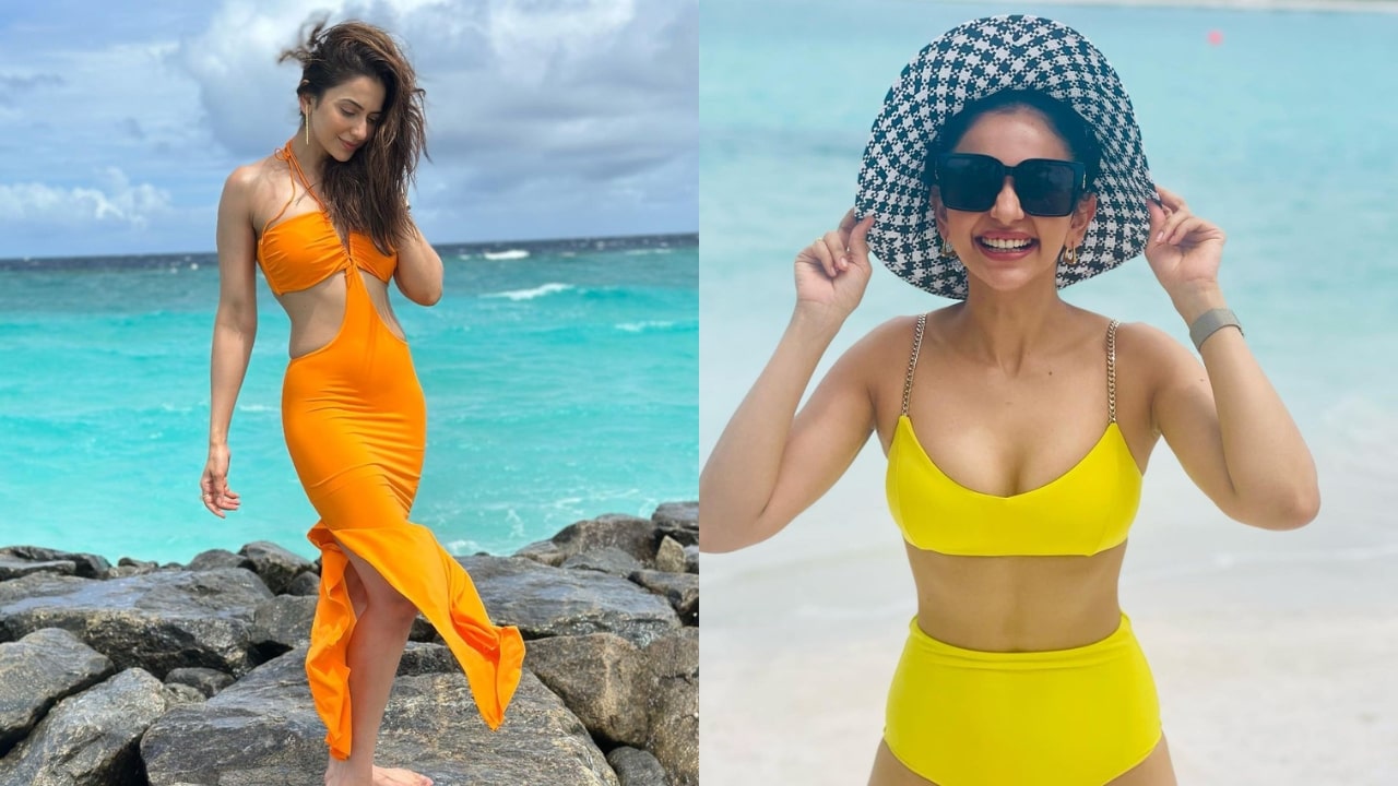 Rakul Preet Beach Looks
