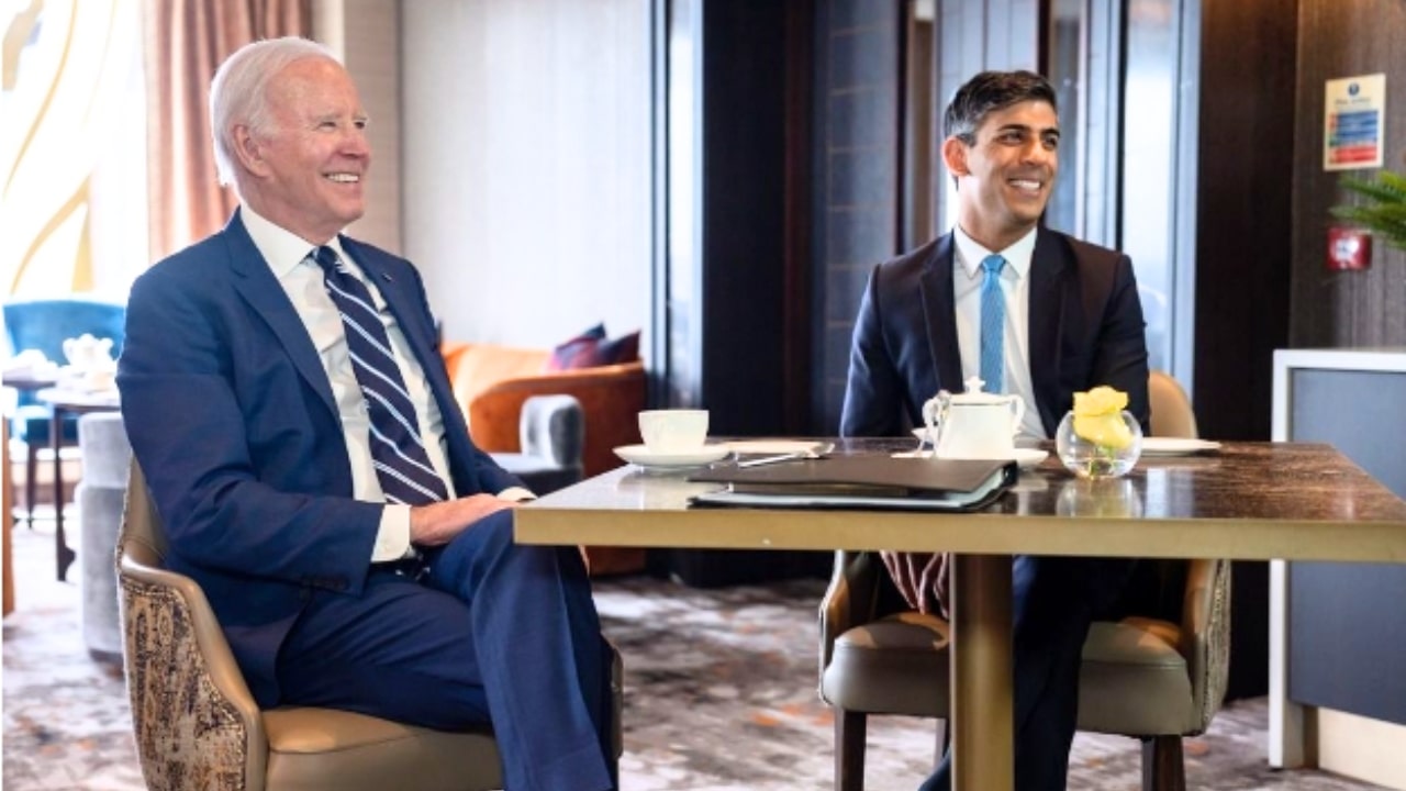 Rishi Sunak and Joe Biden