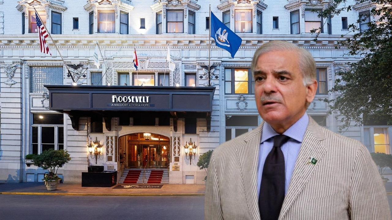 Roosevelt Hotel Shahbaz Sharif