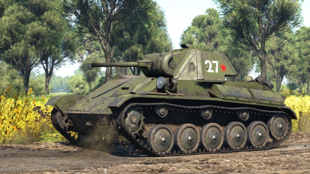 Russian T70 Tank