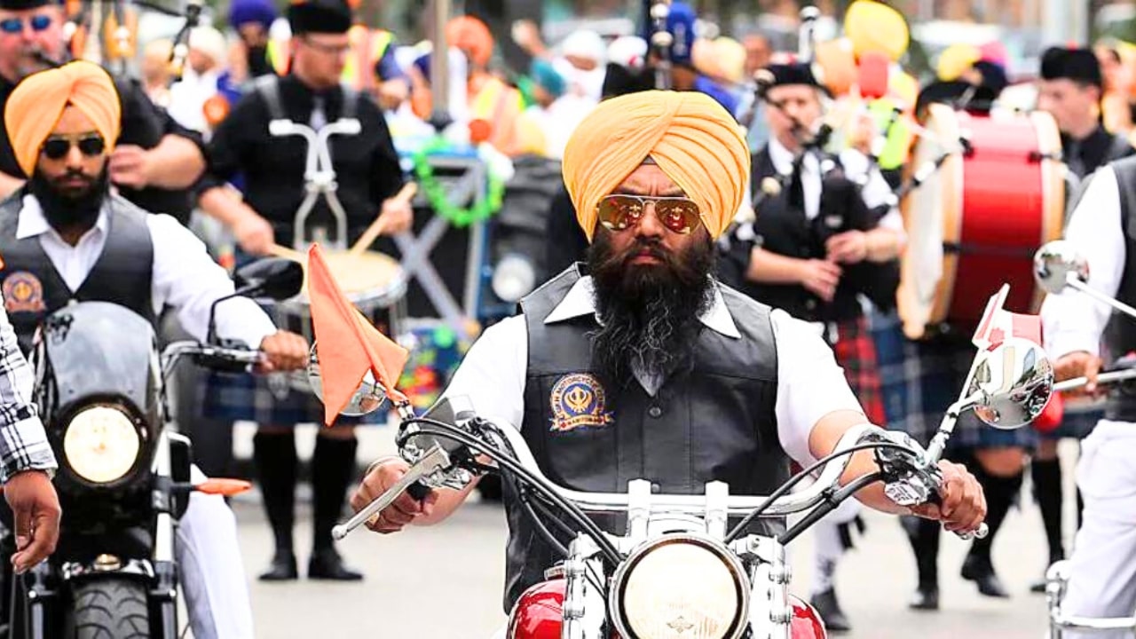 Sikh Ride Bike In California