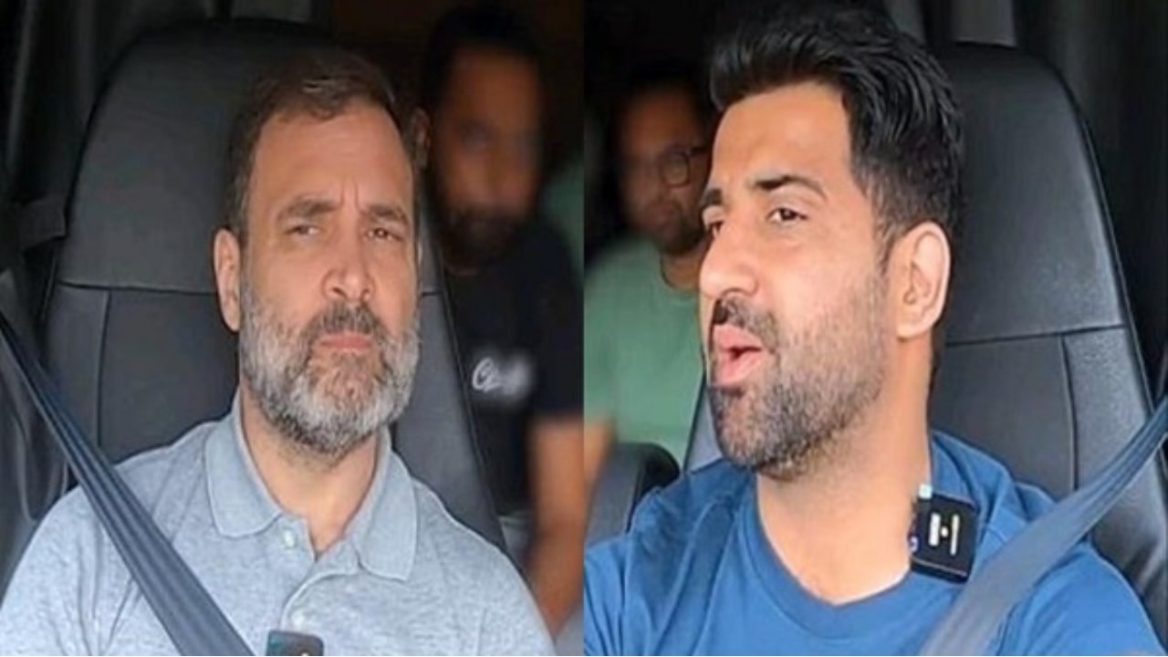 Taljinder Singh and Rahul Gandhi