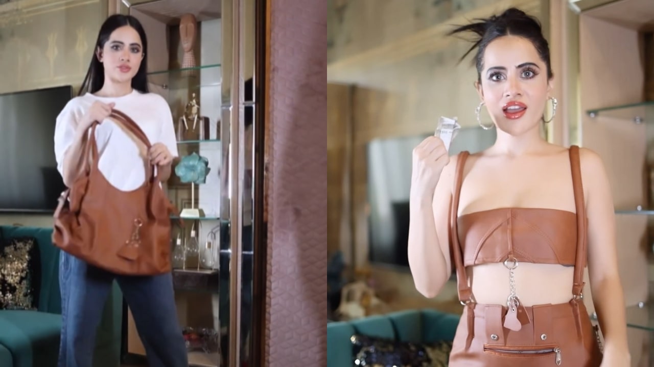 Urfi Javed Bag Dress