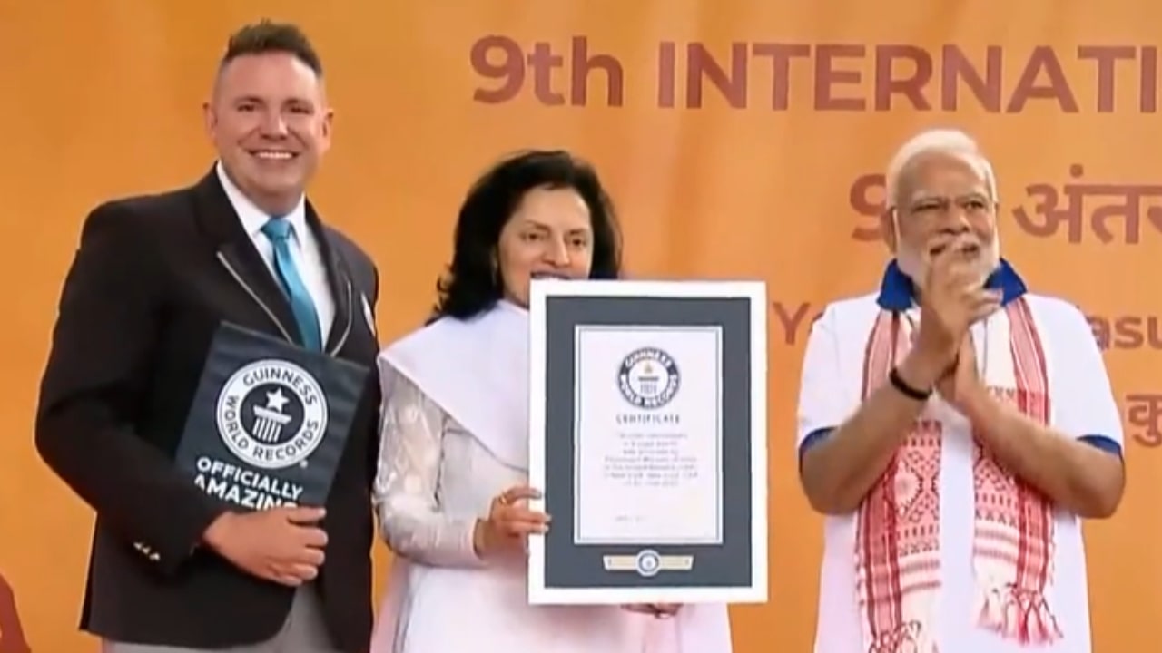 Yoga Program Sets Guinness World Record