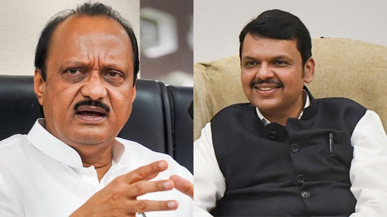 Ajit Pawar and Devendra Fadnavis