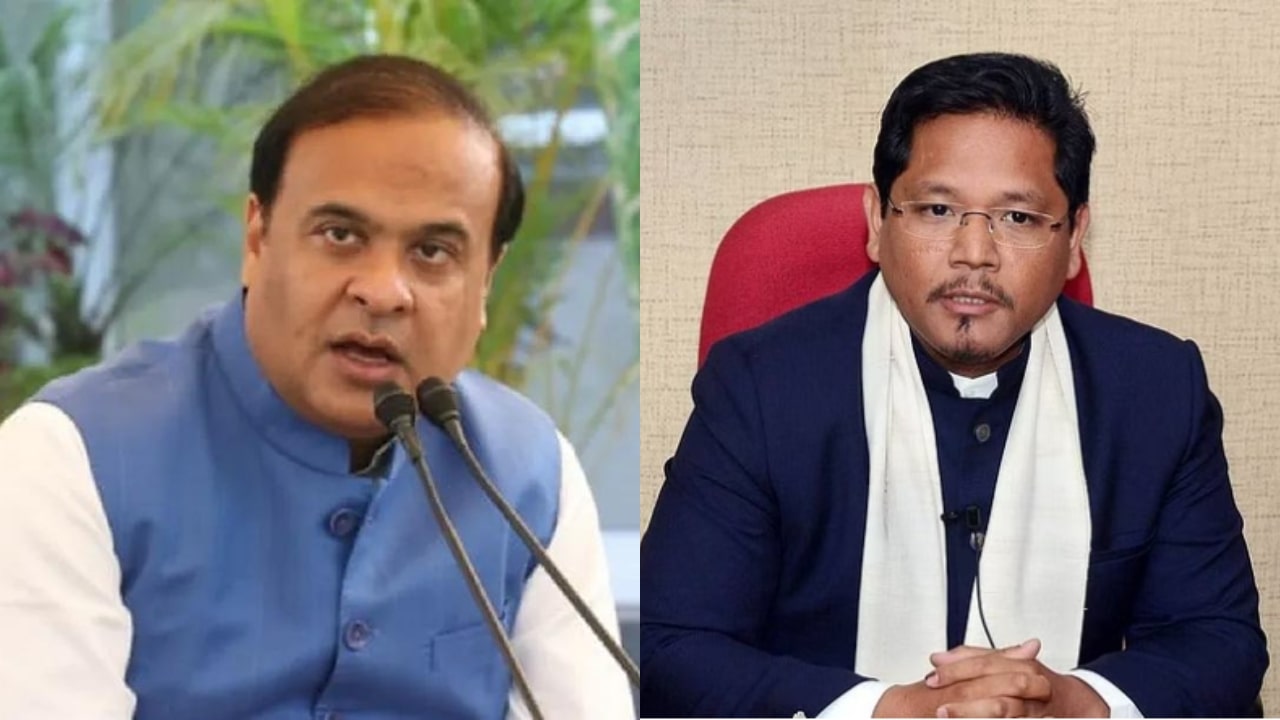 Himanta Biswa Sarma and Conrad Sangma