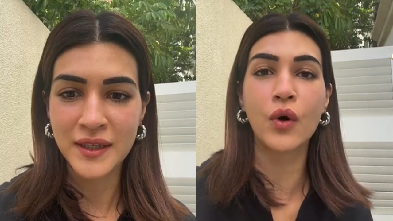 Kriti Sanon Swollen Face