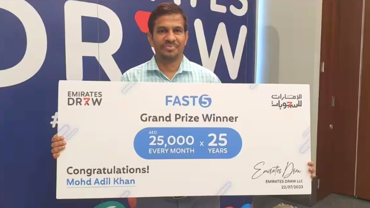 Mohammed Adil Khan Wins FAST-5 Lottery