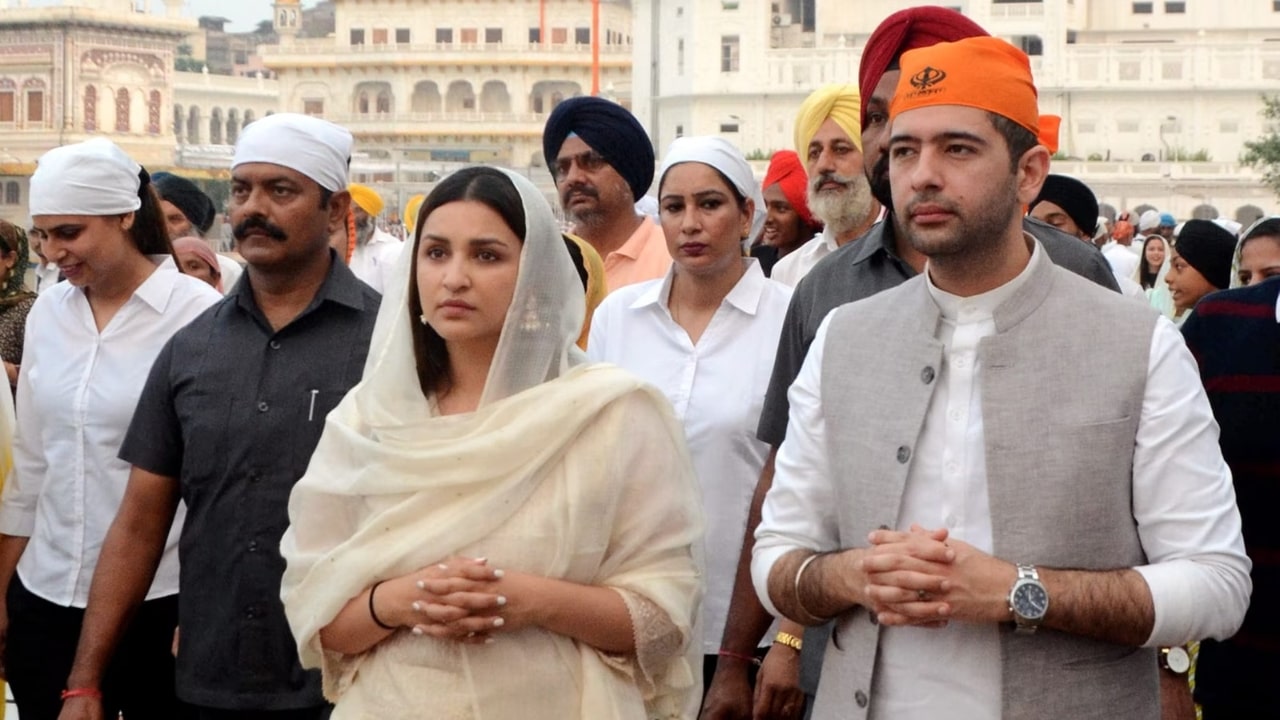 Parineeti Chopra and Raghav Chadha