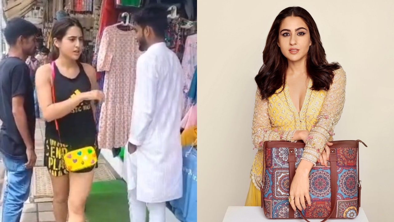 Sara Ali Khan Street Shopping Bandra